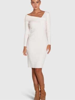 Belle & Bloom The Way You Move Ribbed Knit Dress Size S